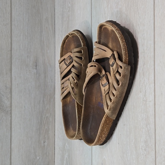 Birkenstock Women Mayari Sandals Flats shoes sz 39/8 Narrow - Picture 1 of 16